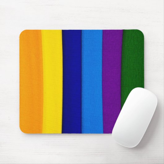 Rainbow-Helle Streifen Mousepad (Mit Mouse)