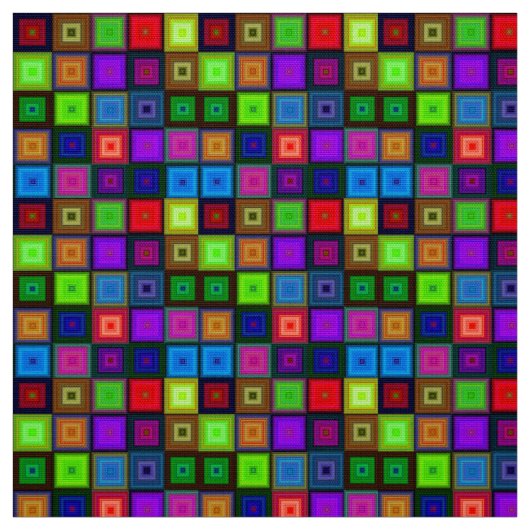 Rainbow-Hellneon-Farbmuster Stoff (Muster)