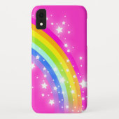 Rainbow Hellrosa Kids iPhone Case (Rückseite)