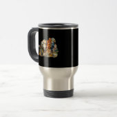 Rainbow Hematite Crystal Reisebecher (Vorderseite Links)