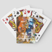 Rainbow Hematite Crystal Spielkarten (Rückseite)