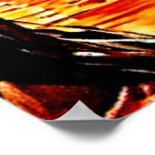 Rainbow Herbst Kunst, Dichtung und Musik Poster (Ecke)