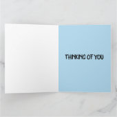 RAINBOW HERZ DENKEN SIE AN IHRE GROSSE KARTE (Innenseite)