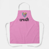 Rainbow-Herz erstellen Schürze (Vorderseite)