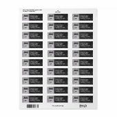 Rainbow-Herz-Label (Vorne)
