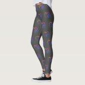 Rainbow-Herz Leggings (Links)