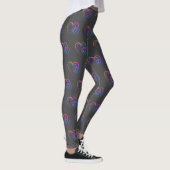 Rainbow-Herz Leggings (Rechts)
