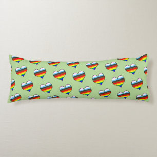 Rainbow Herz Muster Kissen Kissen