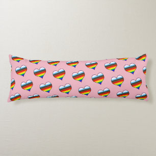 Rainbow Herz Muster Kissen Kissen