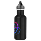 Rainbow-Herz Trinkflasche (Rechts)
