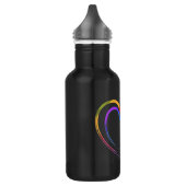Rainbow-Herz Trinkflasche (Links)