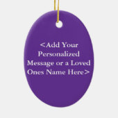 Rainbow-Herzkrebs kann keine maßgeschneiderte Orna Keramikornament (Hinten)