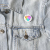 Rainbow-Herztaste Button (Beispiel)
