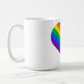 Rainbow-Herztasten Kaffeetasse (Links)