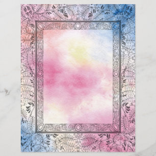 Rainbow-Hexe-Verziertes Buch der Schatten-Zauberse