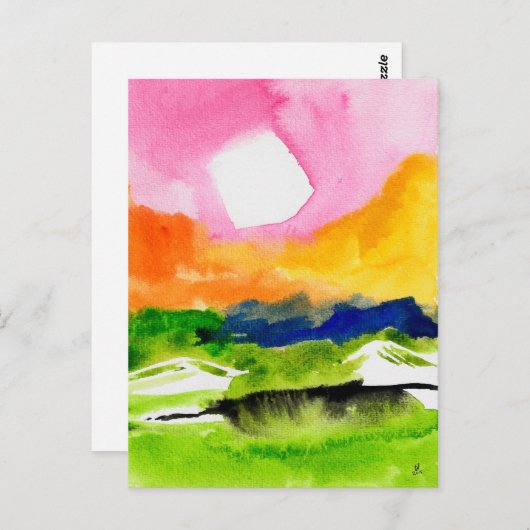 Rainbow High Noon Postkarte (Vorne/Hinten)