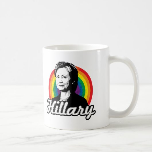 Rainbow Hillary - LGBT-Politik - Kaffeetasse (Rechts)