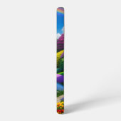 Rainbow Hills and Blume Zwei Samsung Galaxy Hülle (Linke Seite)