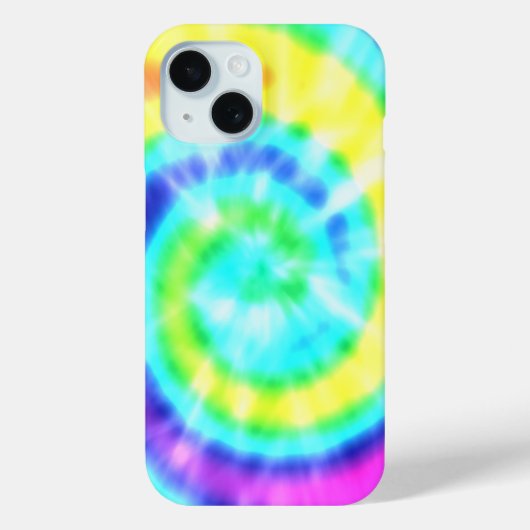 Rainbow Hippie Gefärbte Krawatte Case-Mate iPhone Hülle (Rückseite)