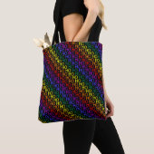 Rainbow Ho Ho Ho Muster Tote Bag Tasche (Von Nahem)