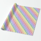 Rainbow Ho Ho Ho Musterpapier Geschenkpapier (Ungerollt)