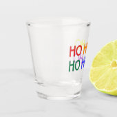 Rainbow Ho Ho Ho Shot Glasses Schnapsglas (Links)