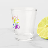 Rainbow Ho Ho Ho Shot Glasses Schnapsglas (Rechts)