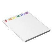 Rainbow Ho Ho Notizblock (angewinkelt)