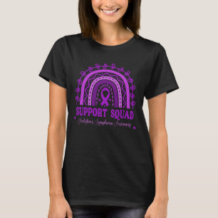 Rainbow Hodgkin's Lymphoma Support Squad T-Shirt