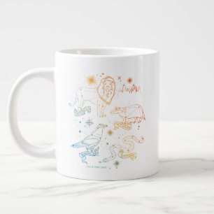 Rainbow HOGWARTS™ Houses Constellations Jumbo-Tasse