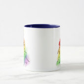 Rainbow Holiday Tree Tasse (Zentrum)