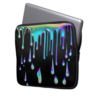 Rainbow-holografisches Tropfen Laptopschutzhülle