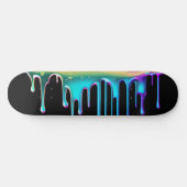 Rainbow-holografisches Tropfen Skateboard (Horizontal)