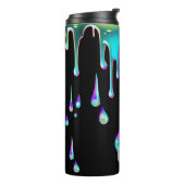 Rainbow-holografisches Tropfen Thermosbecher (Nach links gedreht)
