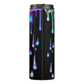 Rainbow-holografisches Tropfen Thermosbecher (Rückseite)