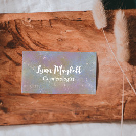 Rainbow Holographic Business Card Visitenkarte