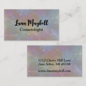 Rainbow Holographic Business Card Visitenkarte (Vorne/Hinten)