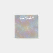 Rainbow Holographic Business Post-it Klebezettel (Vorderseite)