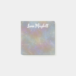 Rainbow Holographic Business Post-it Klebezettel