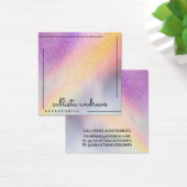 Rainbow Holographic Glitzer Ombre Ring Display (Schreibtisch)