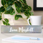Rainbow Holographic Name Tag Namensplakette
