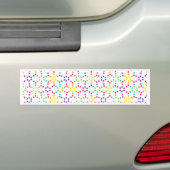 Rainbow Honeycomb Autoaufkleber (Auf Auto)