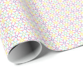 Rainbow Honeycomb Geschenkpapier (Rolleneckpunkt)