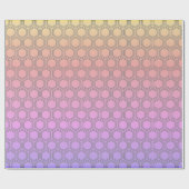 Rainbow Honeycomb Geschenkpapier (Flach)