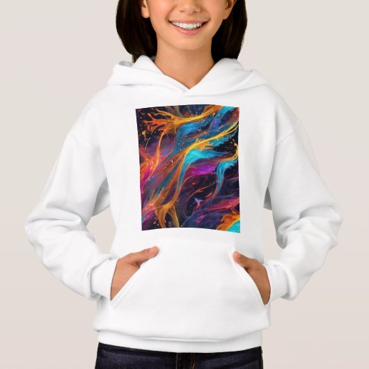 Rainbow Hoodie (Vorderseite)