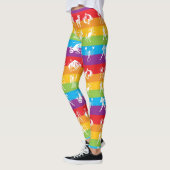 Rainbow Horoscope Yoga Gym Exercise Leggings Pants (Links)