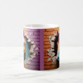 Rainbow Horse Break Out Kaffeetasse (Mittel)