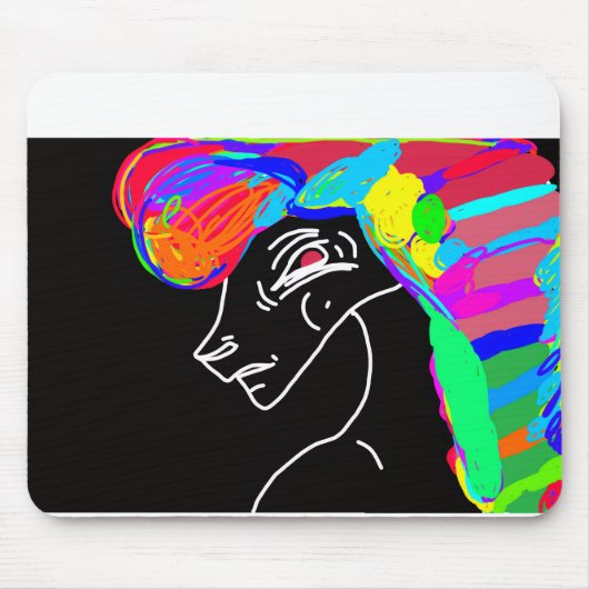 Rainbow Horse Mousepad (Vorne)