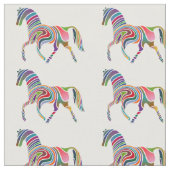 Rainbow Horse Stoff (Nahaufnahme)