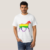 Rainbow Horse T-Shirt (Vorne ganz)